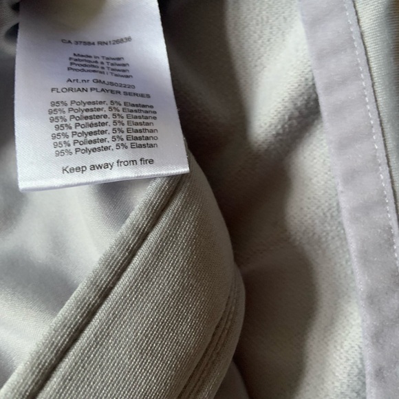 J. Linderberg Men's Florian Track Jacket Large Gray - Picture 3 of 11